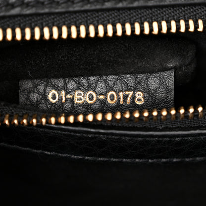 Christian Dior Grained Calfskin Medium Diorama Flap Bag Black 5 of 12