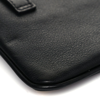 MCM Calfskin Cassette Crossbody Black 9 of 11