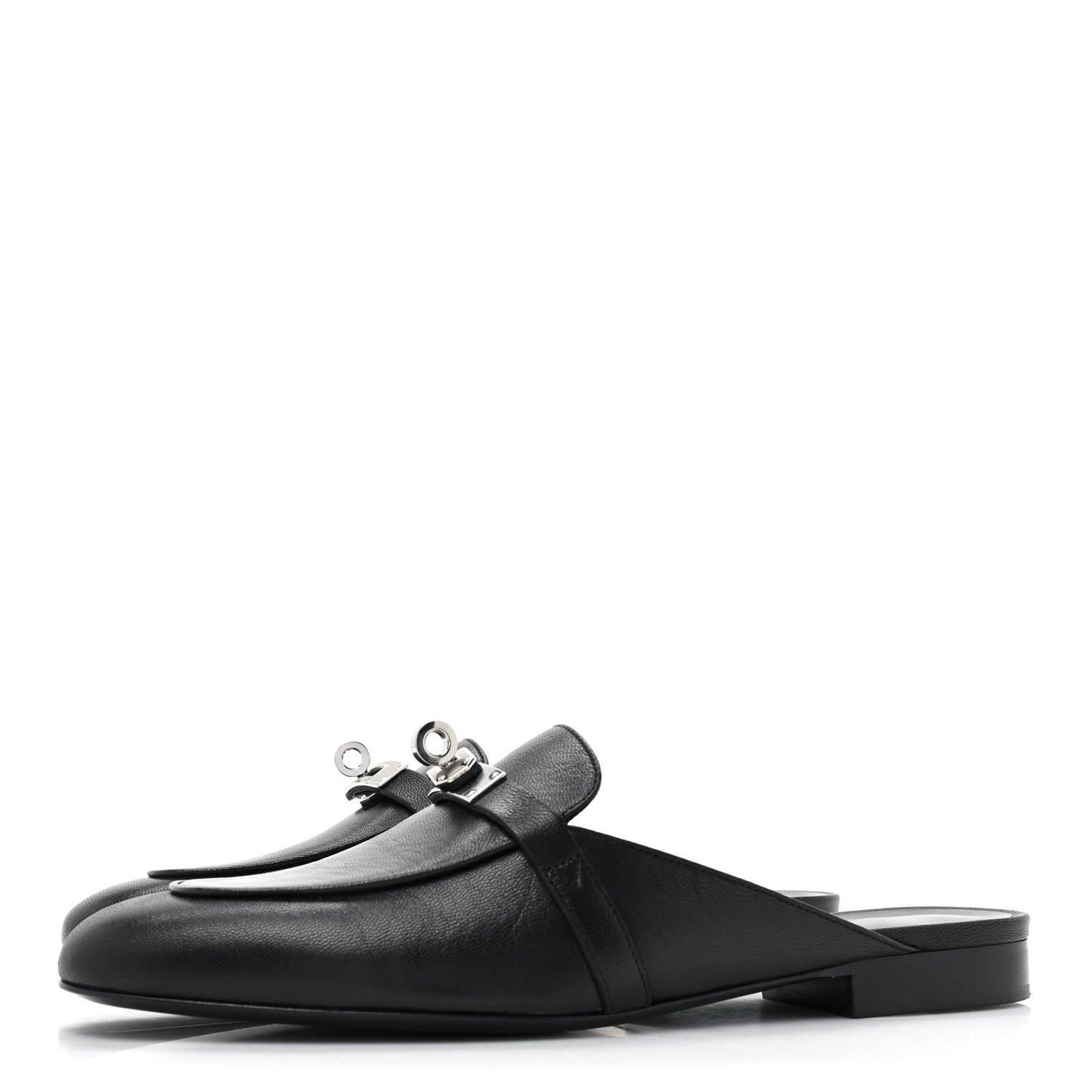 Goatskin Oz Mules 38 Black