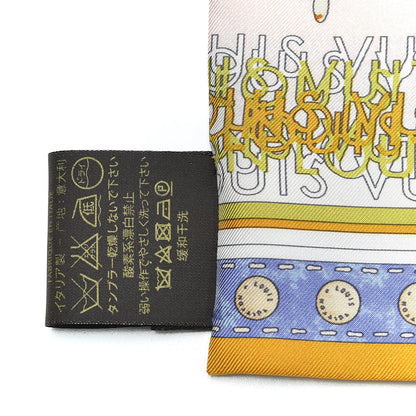 Louis Vuitton Silk Monogram Map Bandeau 5 of 5