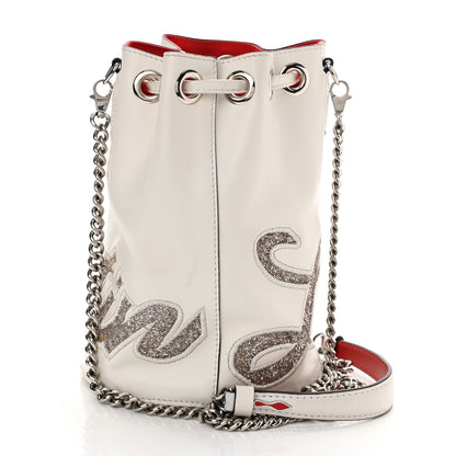 Christian Louboutin Calfskin Marie Jane Bucket White 3 of 9