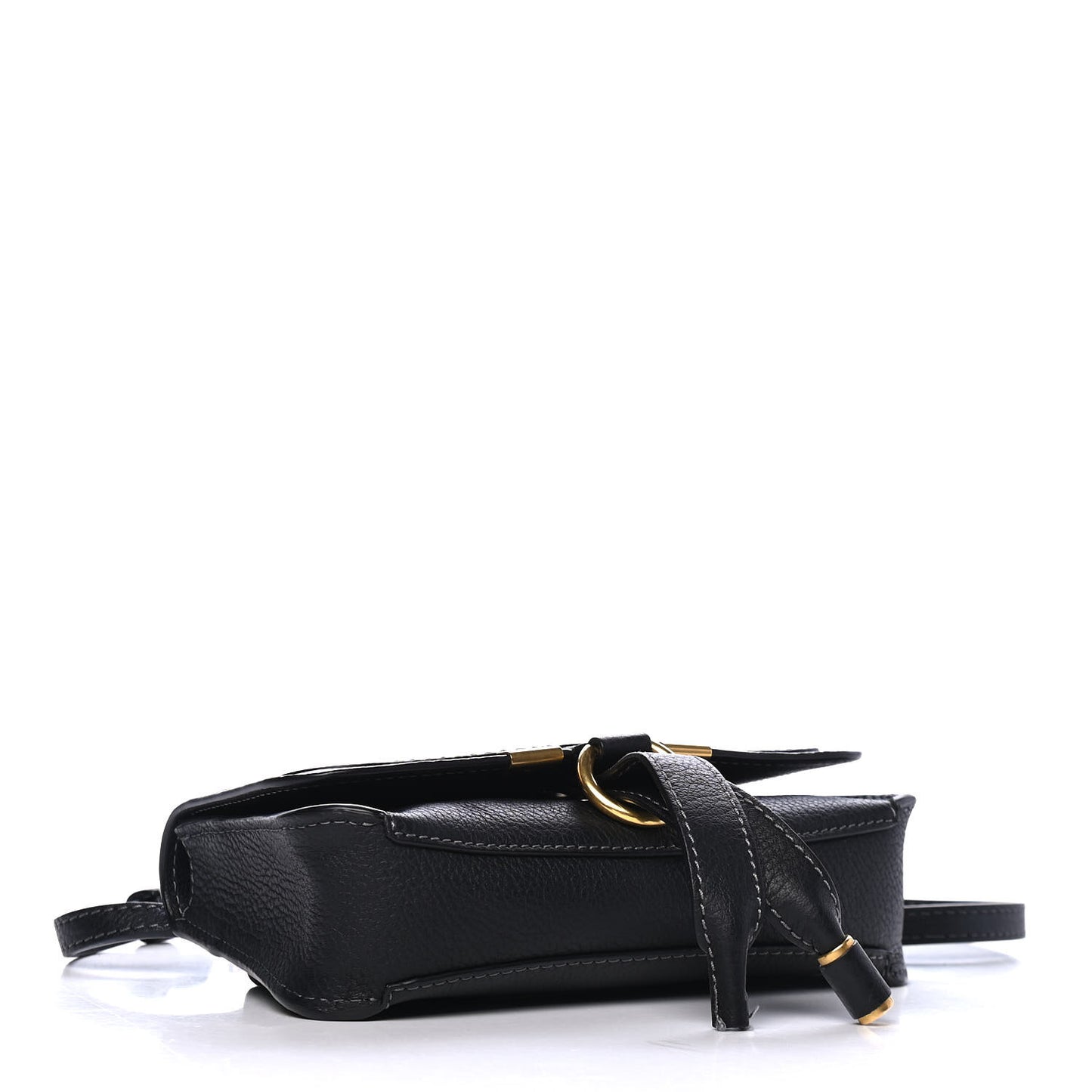 Calfskin Marcie Convertible Belt Bag Black