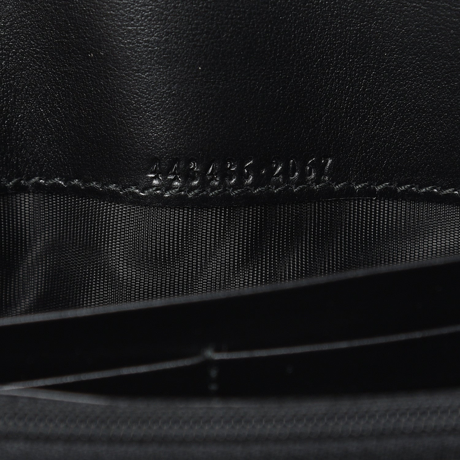 Gucci Calfskin Matelasse GG Marmont Continental Wallet Black 7 of 7