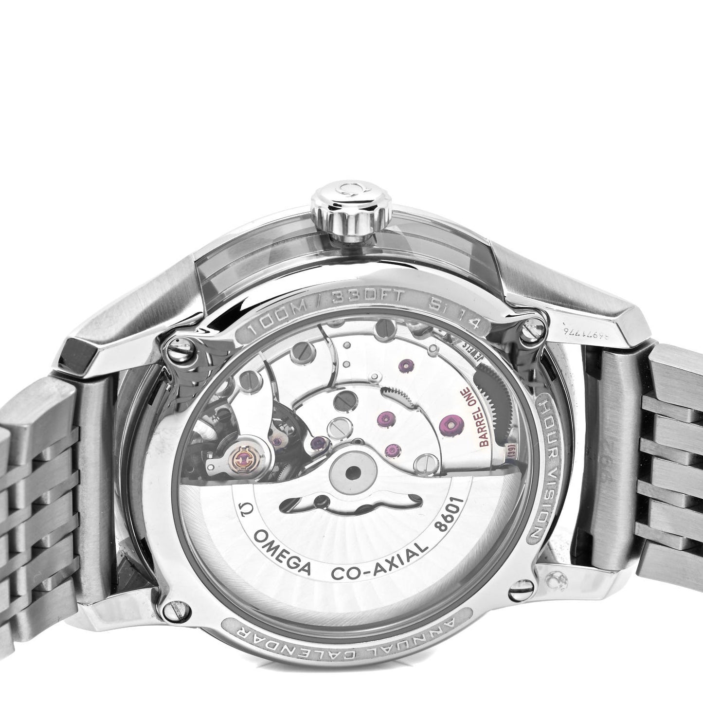Stainless Steel 41mm De Ville Co-Axial Annual Calendar Automatic Watch 431.30.41.22.02.001