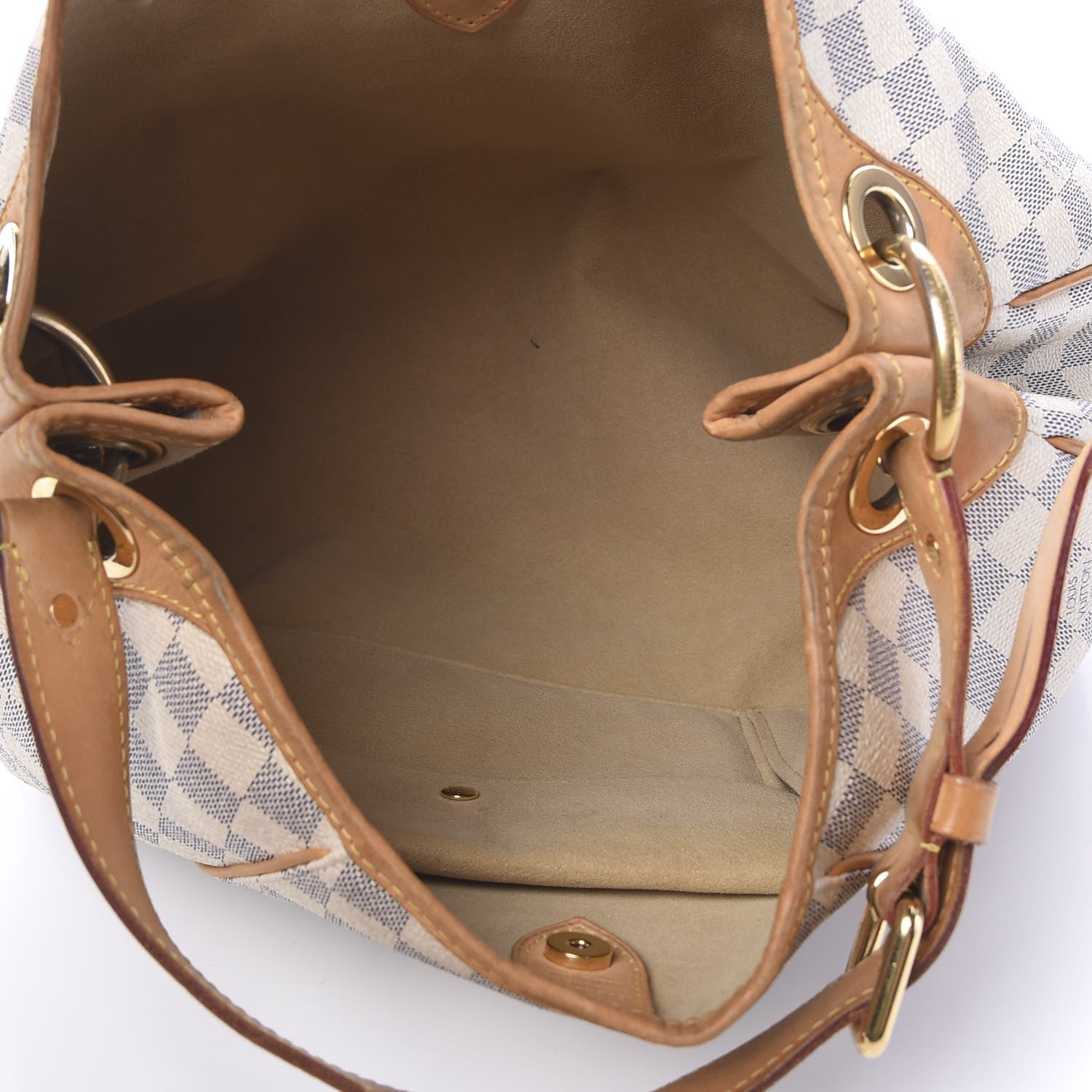 Louis Vuitton Damier Azur Galliera PM 4 of 19