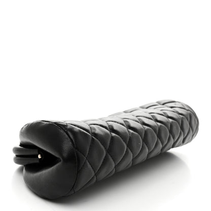 Chanel Lambskin Quilted Timeless Clutch Black 4 of 7