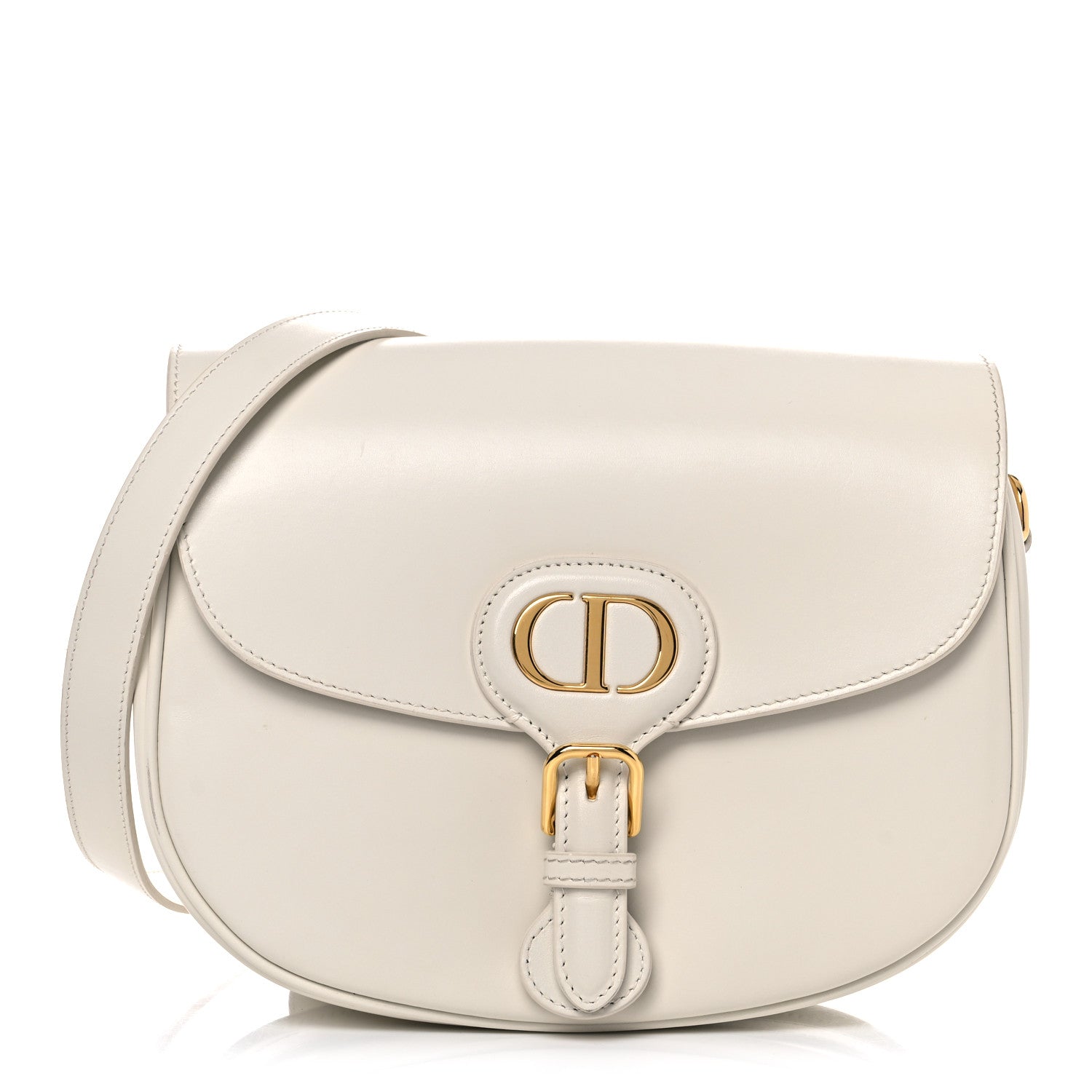 Christian Dior Box Calfskin Medium Bobby Flap Latte 1 of 15