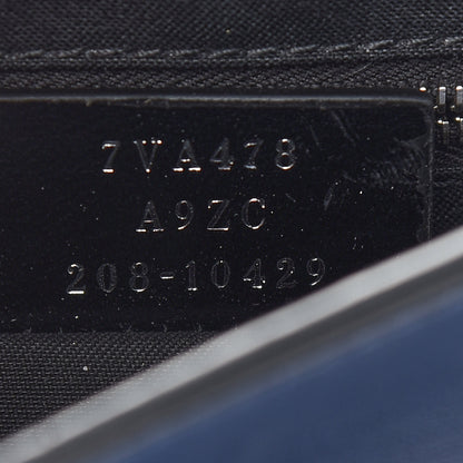 Fendi Vitello Grace FF Gradient Embossed Large Baguette Blueberry 7 of 10