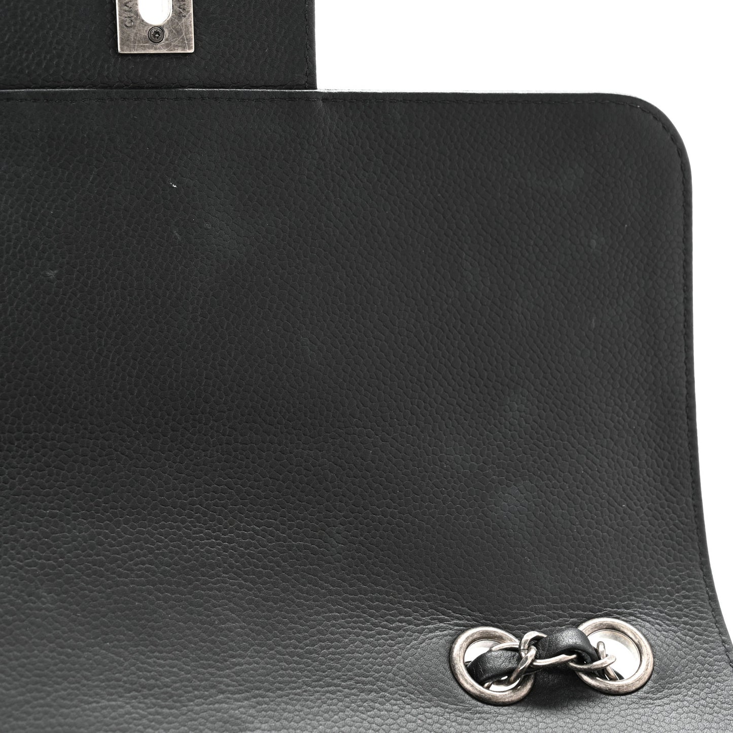 Caviar Quilted All About Flap Bag Black
