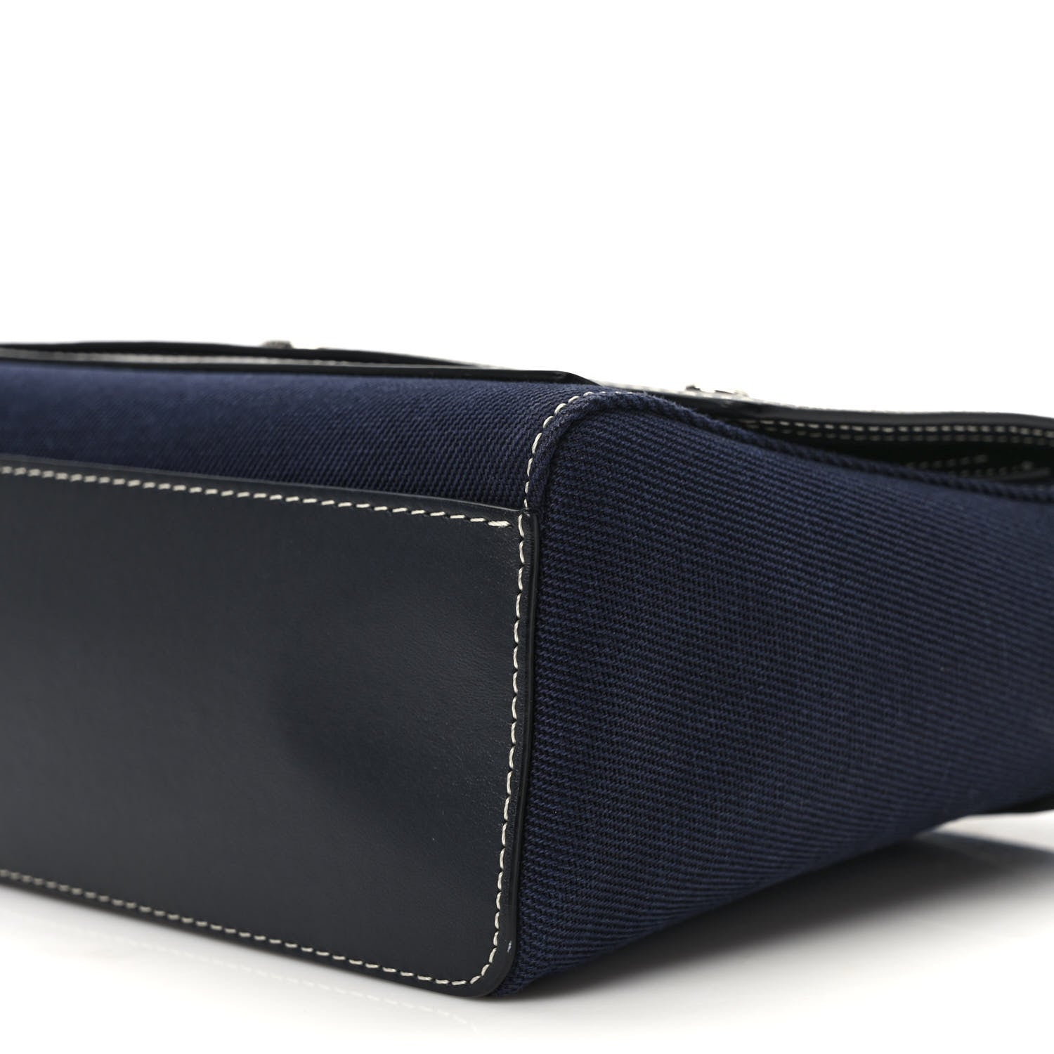 Burberry Denim Medium Note Crossbody Bag Navy 8 of 8