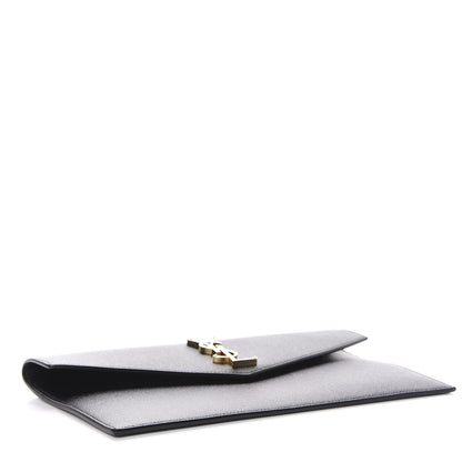 Saint Laurent Grain De Poudre Uptown Pouch Black 4 of 9