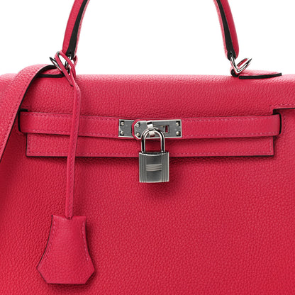 Hermes Togo Kelly Retourne 25 Framboise 7 of 9