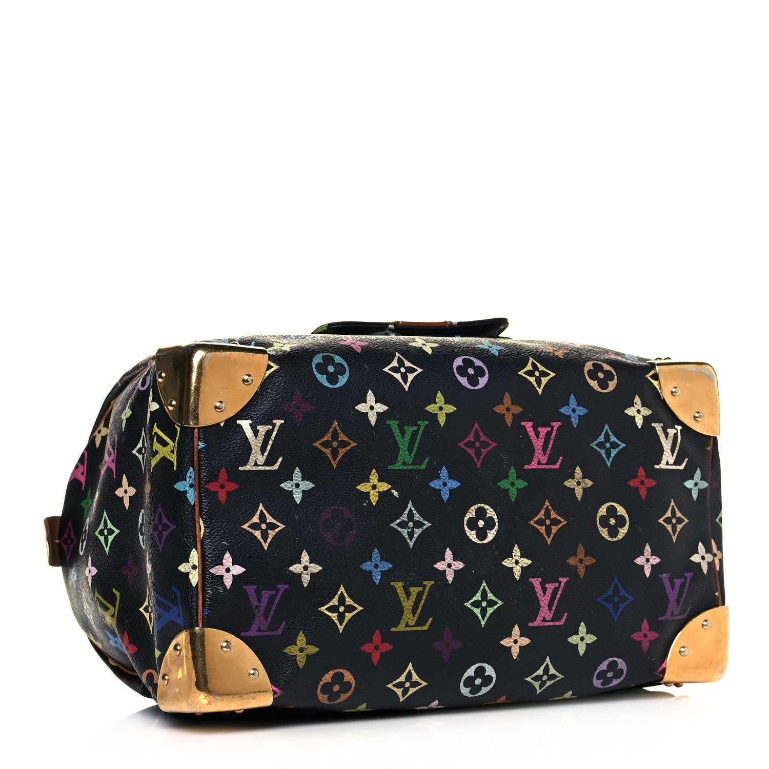 Louis Vuitton Monogram Multicolor Speedy 30 Black 4 of 12
