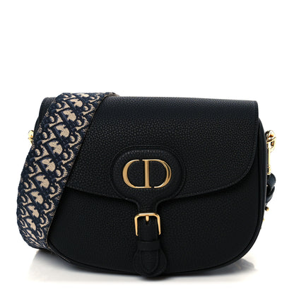 Christian Dior Grained Calfskin Large Bobby Flap Black 1 of 10