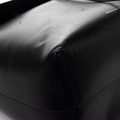 Mansur Gavriel Vegetable Tanned Calfskin Backpack Black Flamma 9 of 14