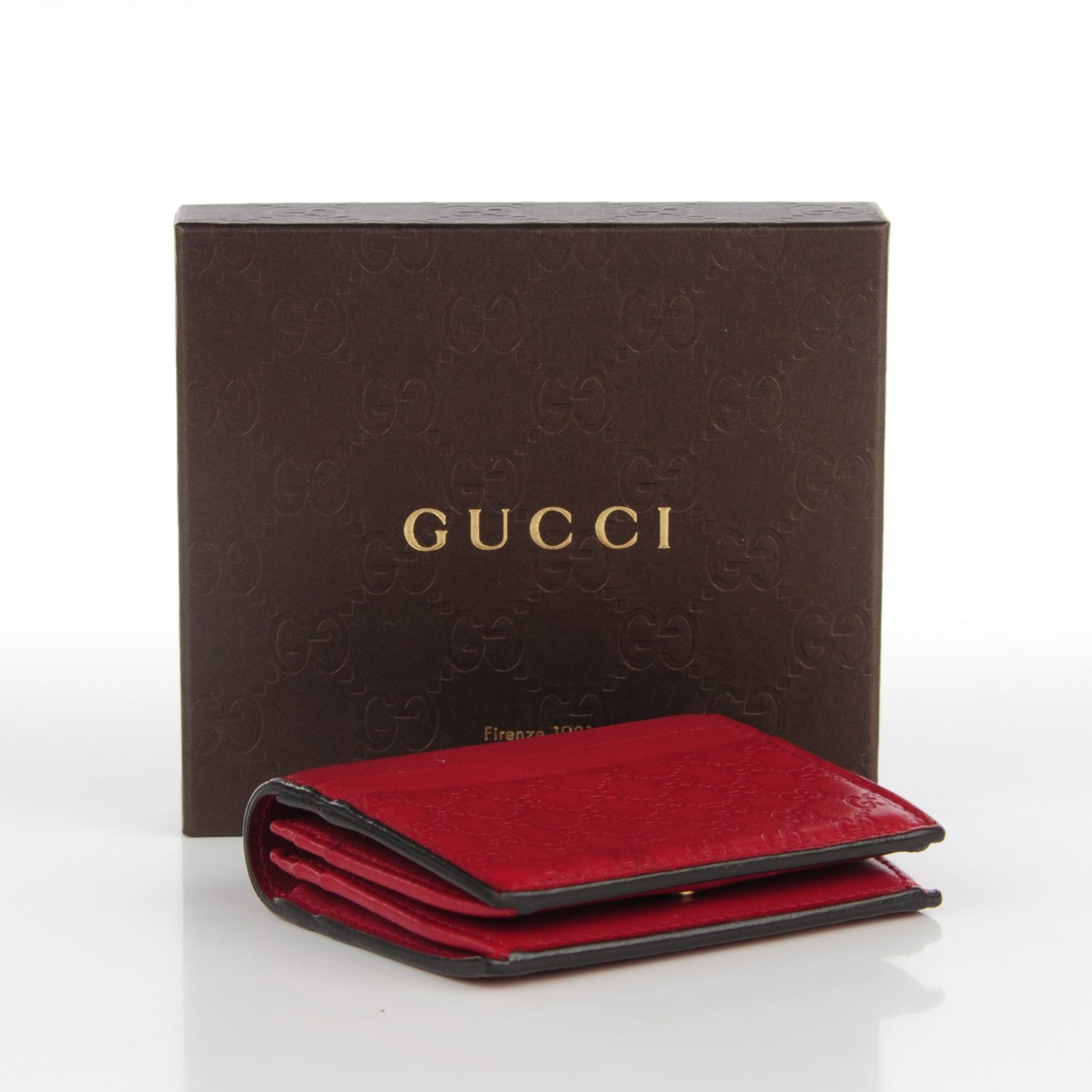 Microguccissima Card Case Red