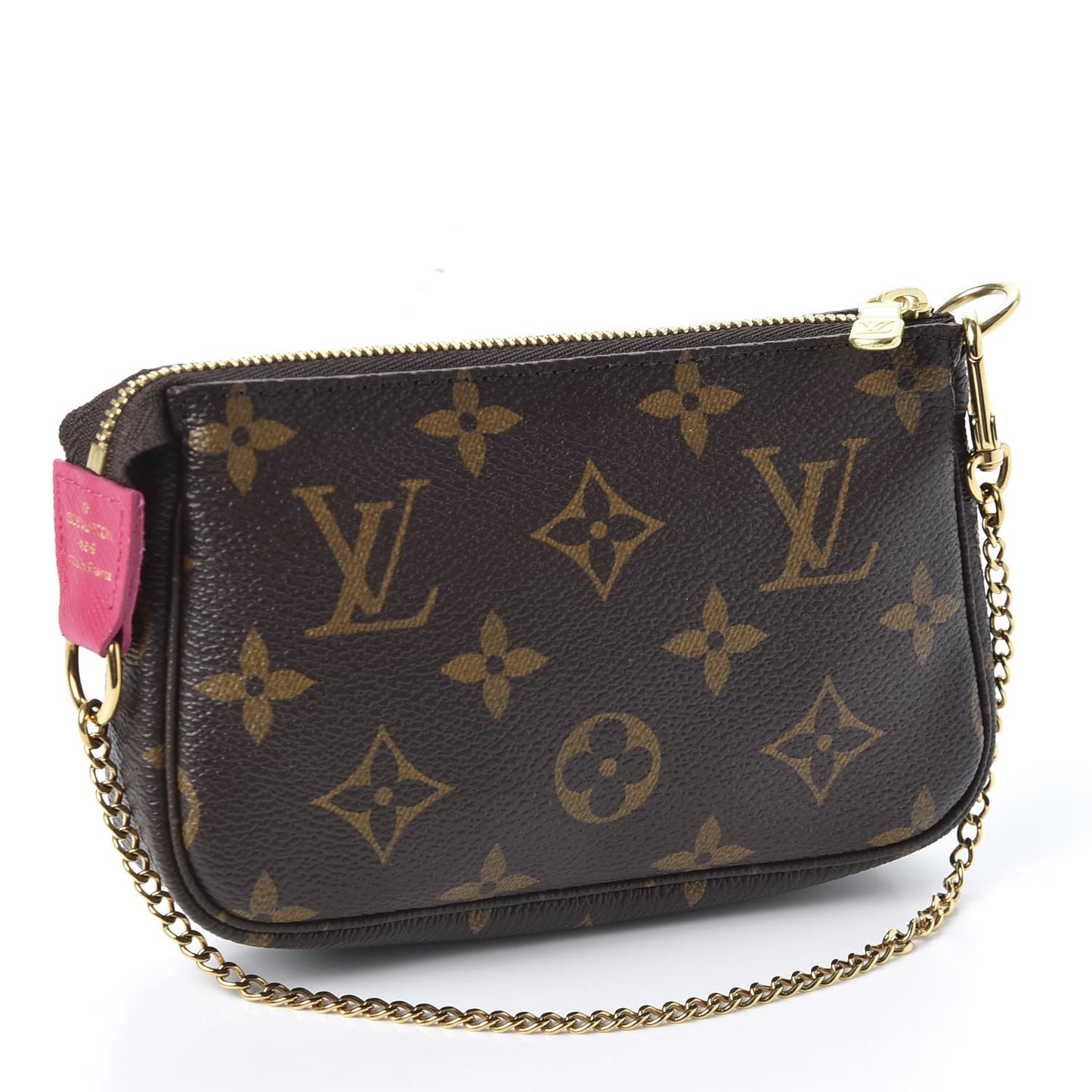 Monogram 2019 Christmas Animation Mini Courchevel Pochette Accessories Fuchsia