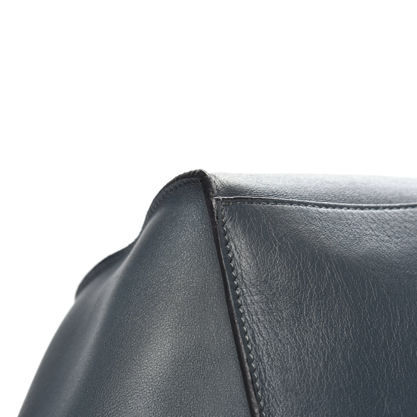 Smooth Calfskin Medium Big Bag Slate Blue