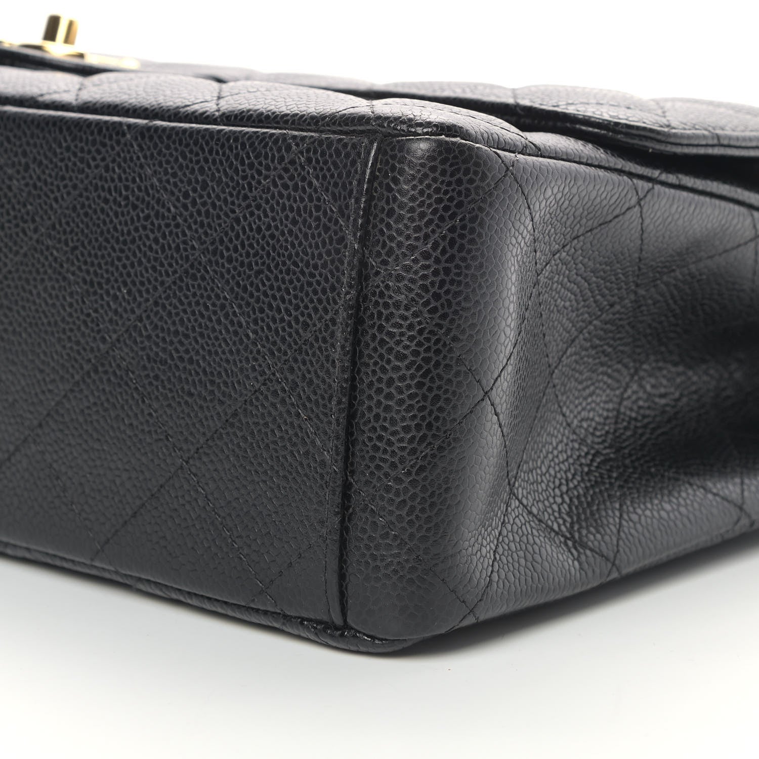 Chanel Caviar Quilted Maxi Double Flap Black 9 of 12