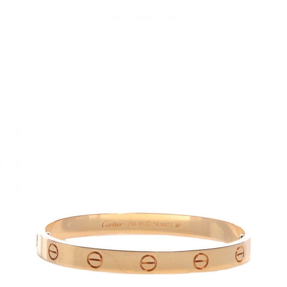 18K Yellow Gold LOVE Bracelet 16