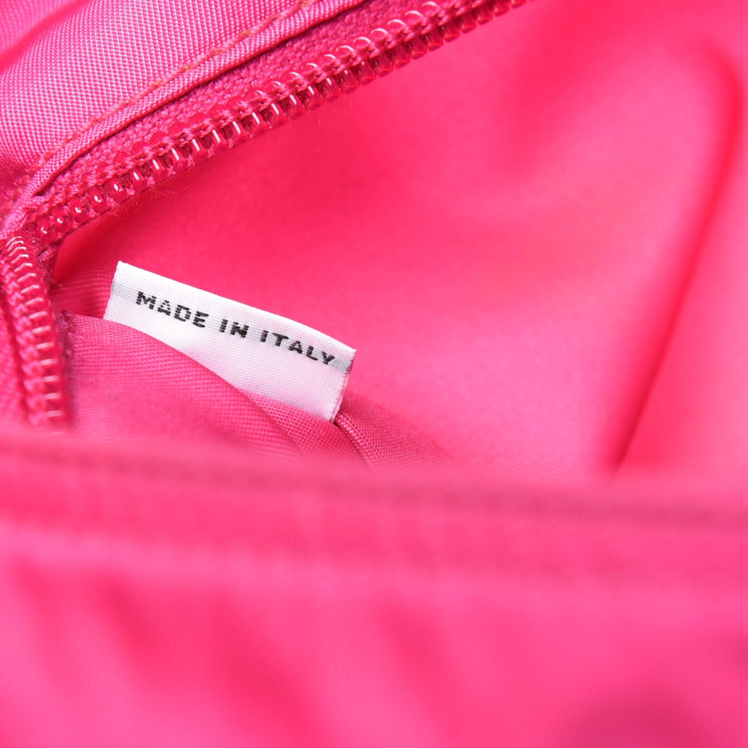 Prada Nylon Vela Flat Messenger Bag Fuxia 8 of 18