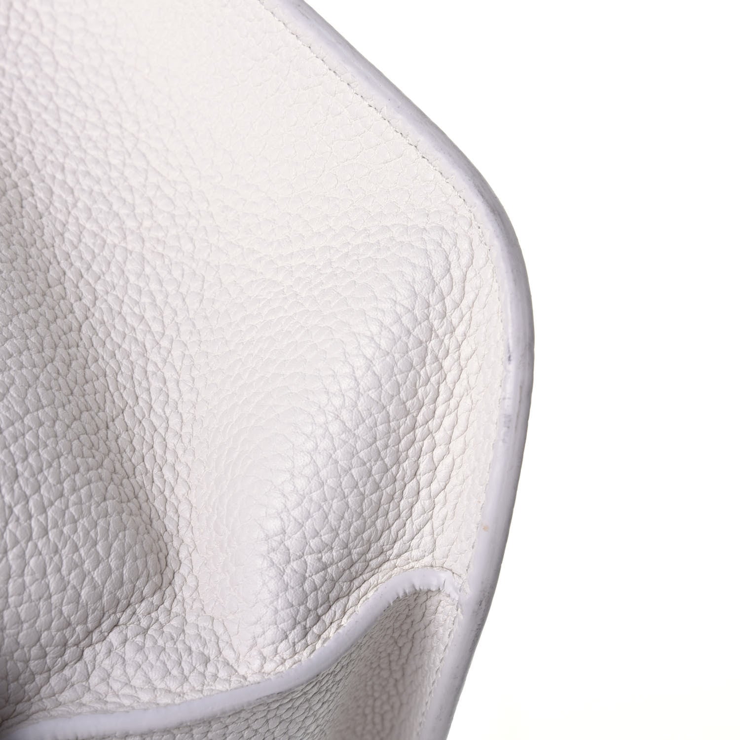 Tom Ford Grained Calfskin Large T Clasp Tara Crossbody Bag White 9 of 9