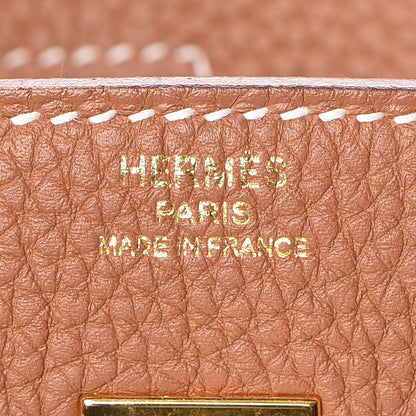 Hermes Togo Birkin 25 Gold 16 of 16