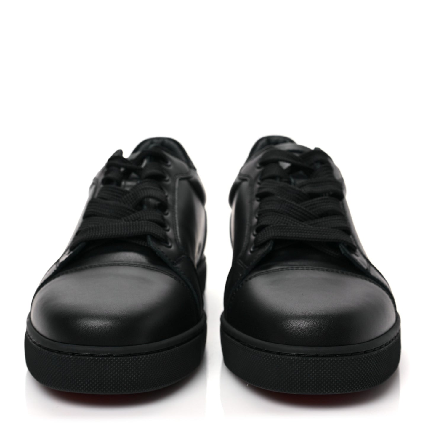Calfskin Vieira Walk Flat Sneakers 38.5 Black