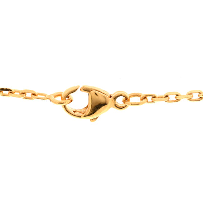 Hermes Lacquered Gold Pop H Pendant Necklace Rose Indien 5 of 7