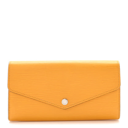 Louis Vuitton Epi Sarah Wallet NM Mimosa 1 of 6