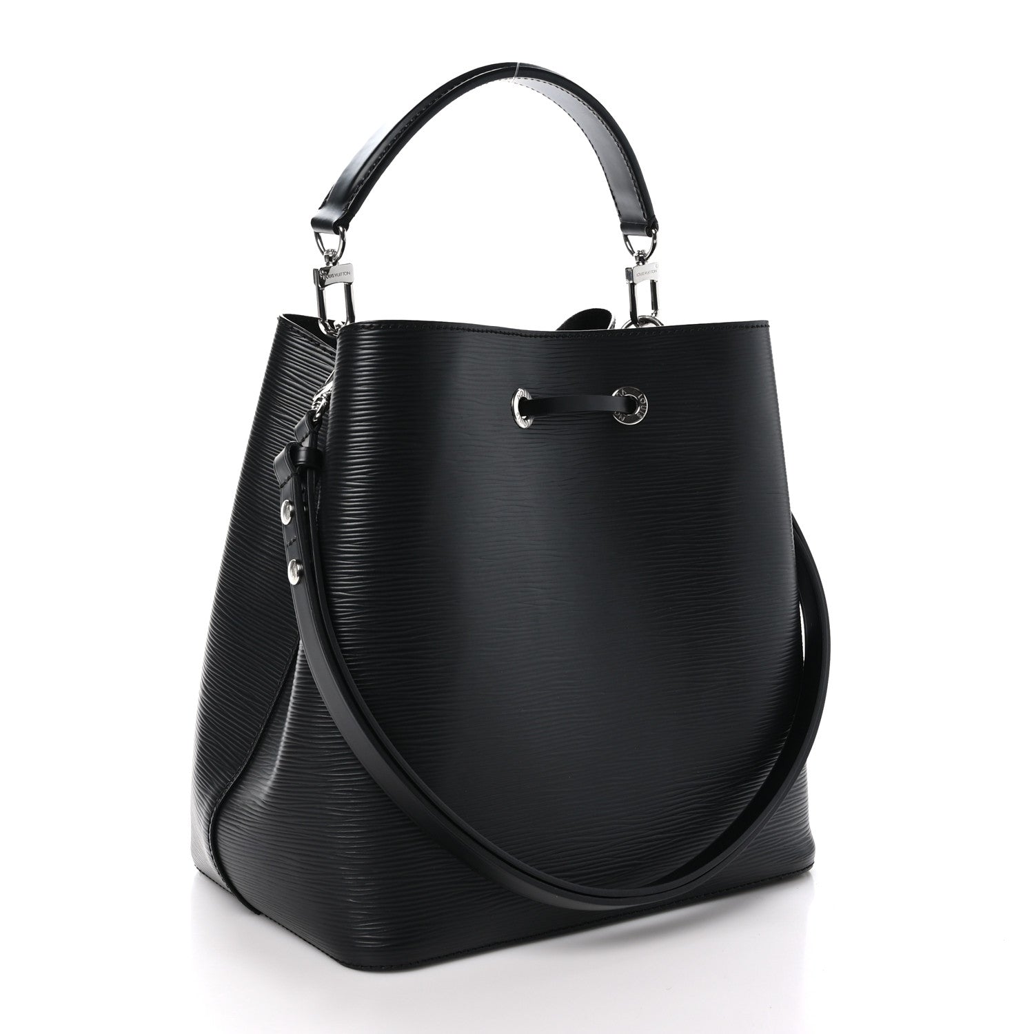 Louis Vuitton Epi NeoNoe MM Black 3 of 13