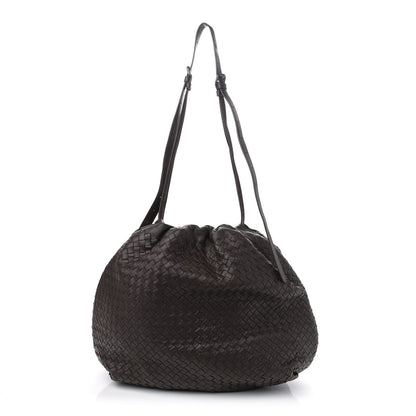 Bottega Veneta Nappa Intrecciato Drawstring Tote Ebano 1 of 9