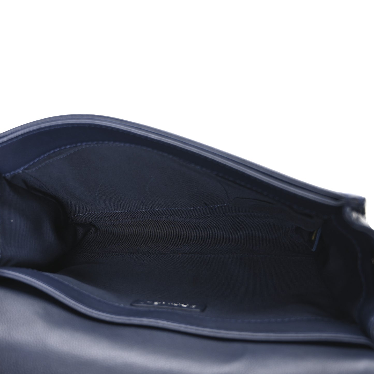 Calfskin New Medium Boy Reverso Flap Navy