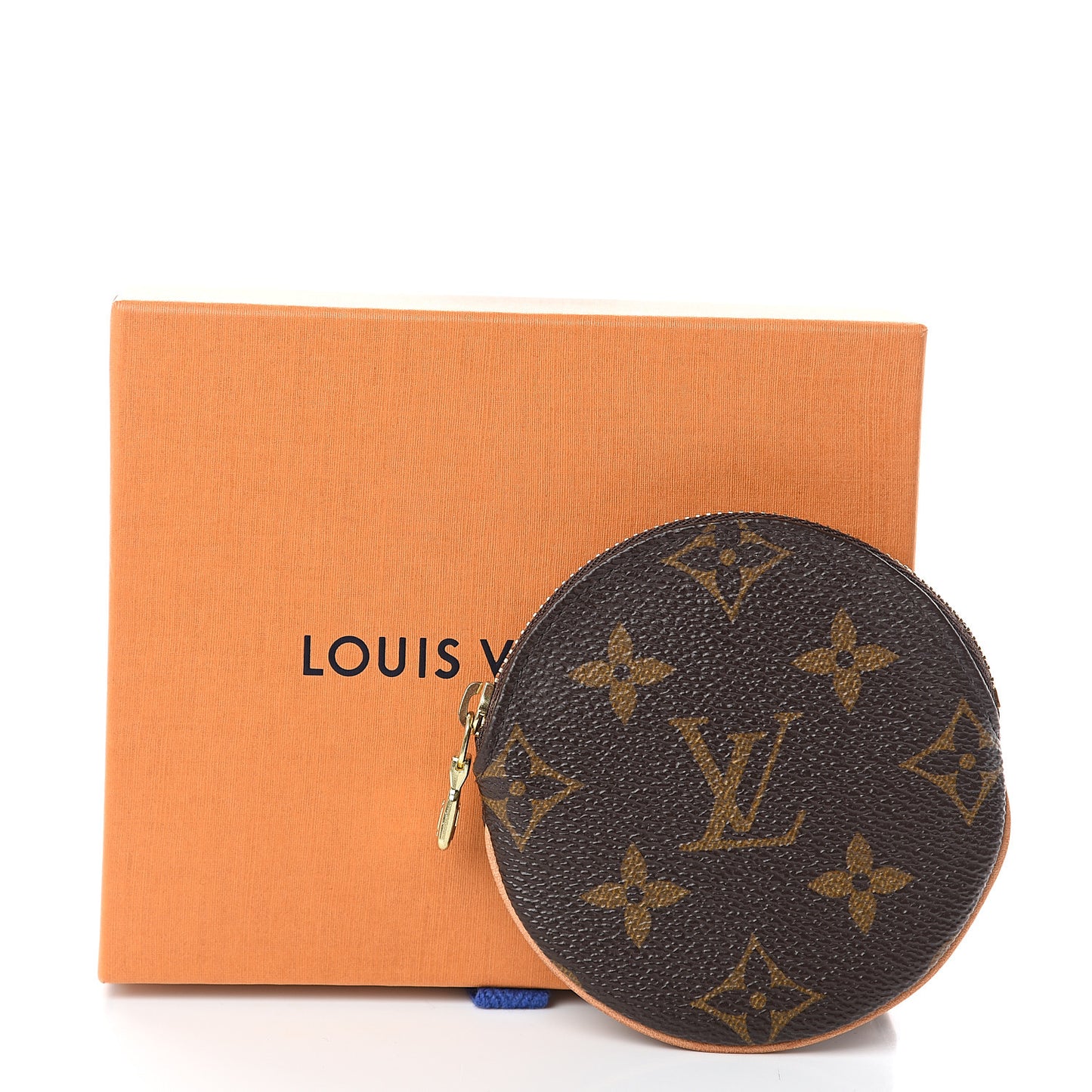 Monogram Round Coin Purse
