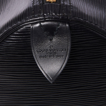 Louis Vuitton Epi Keepall 45 Black 8 of 9