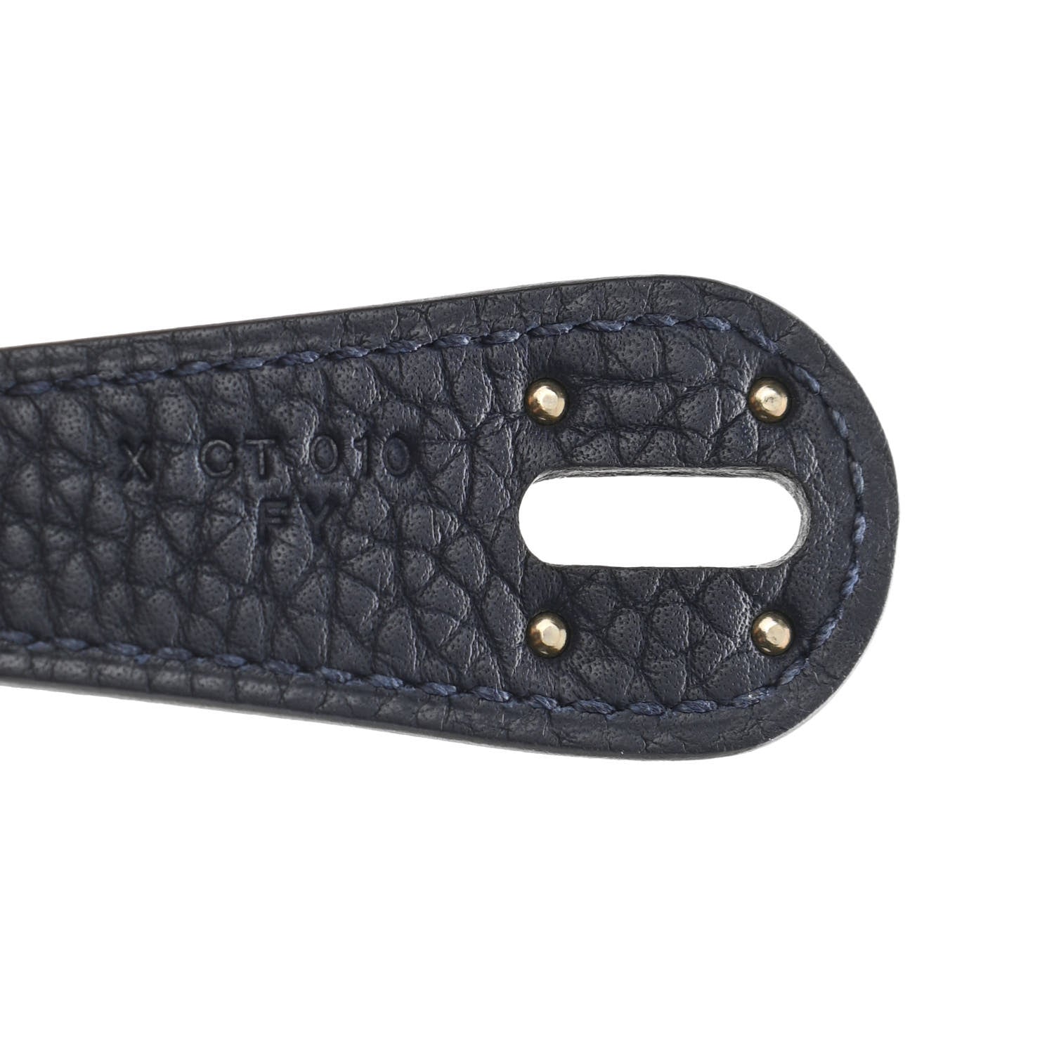 Hermes Taurillon Clemence Lindy 26 Bleu Nuit 7 of 10