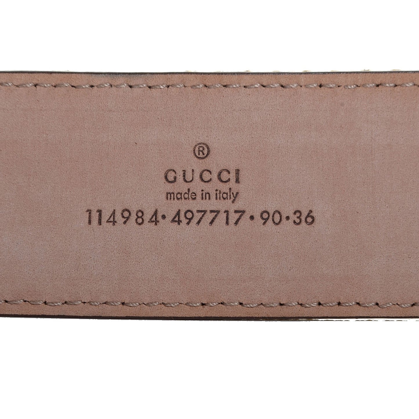 Canvas Web Interlocking G Belt 90 36