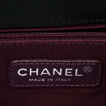 Chanel Caviar Quilted Small Coco Handle Flap Black 6 of 10