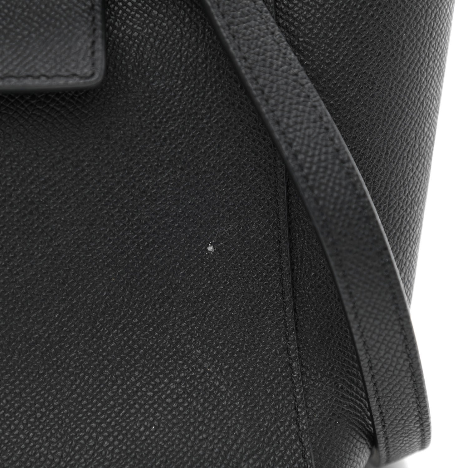 Celine Grained Calfskin Mini Belt Bag Black 13 of 13