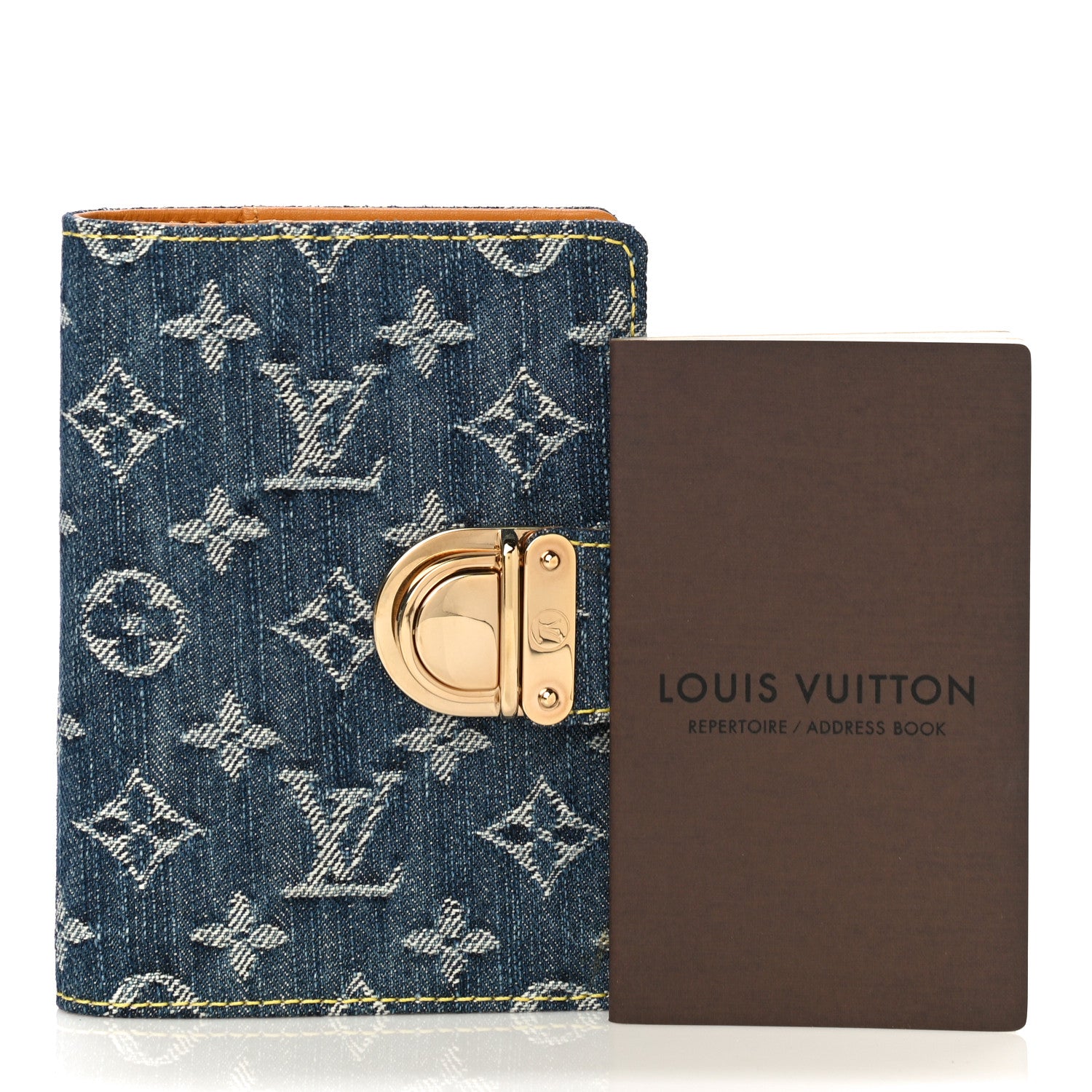 Louis Vuitton Monogram Denim Agenda PM Blue 14 of 14