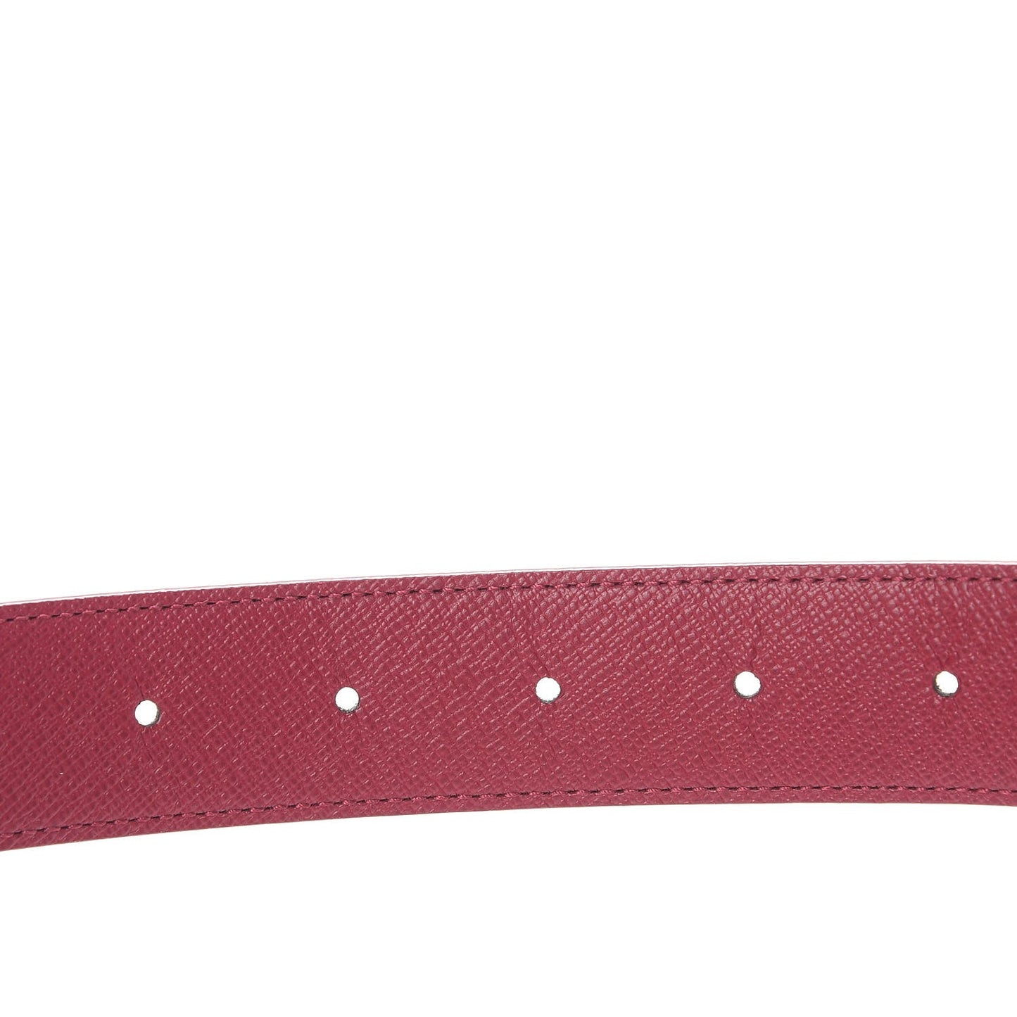 Monogram Calfskin 30mm LV Initiales Reversible Belt 80 32 Fuchsia
