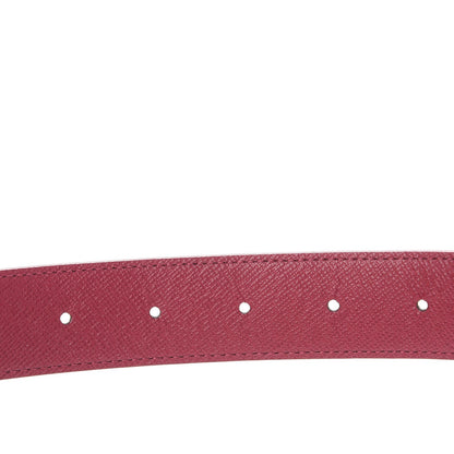 Louis Vuitton Monogram Calfskin 30mm LV Initiales Reversible Belt 80 32 Fuchsia 6 of 7
