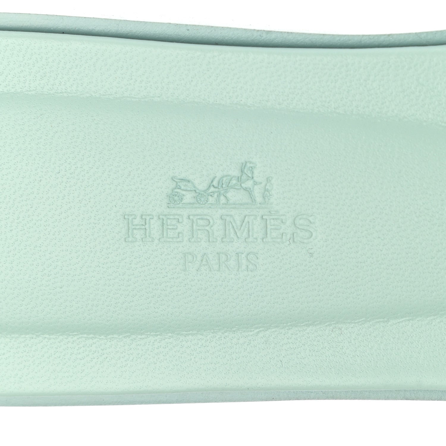 Hermes Epsom Oran Sandals 39 Vert Embrun 7 of 11