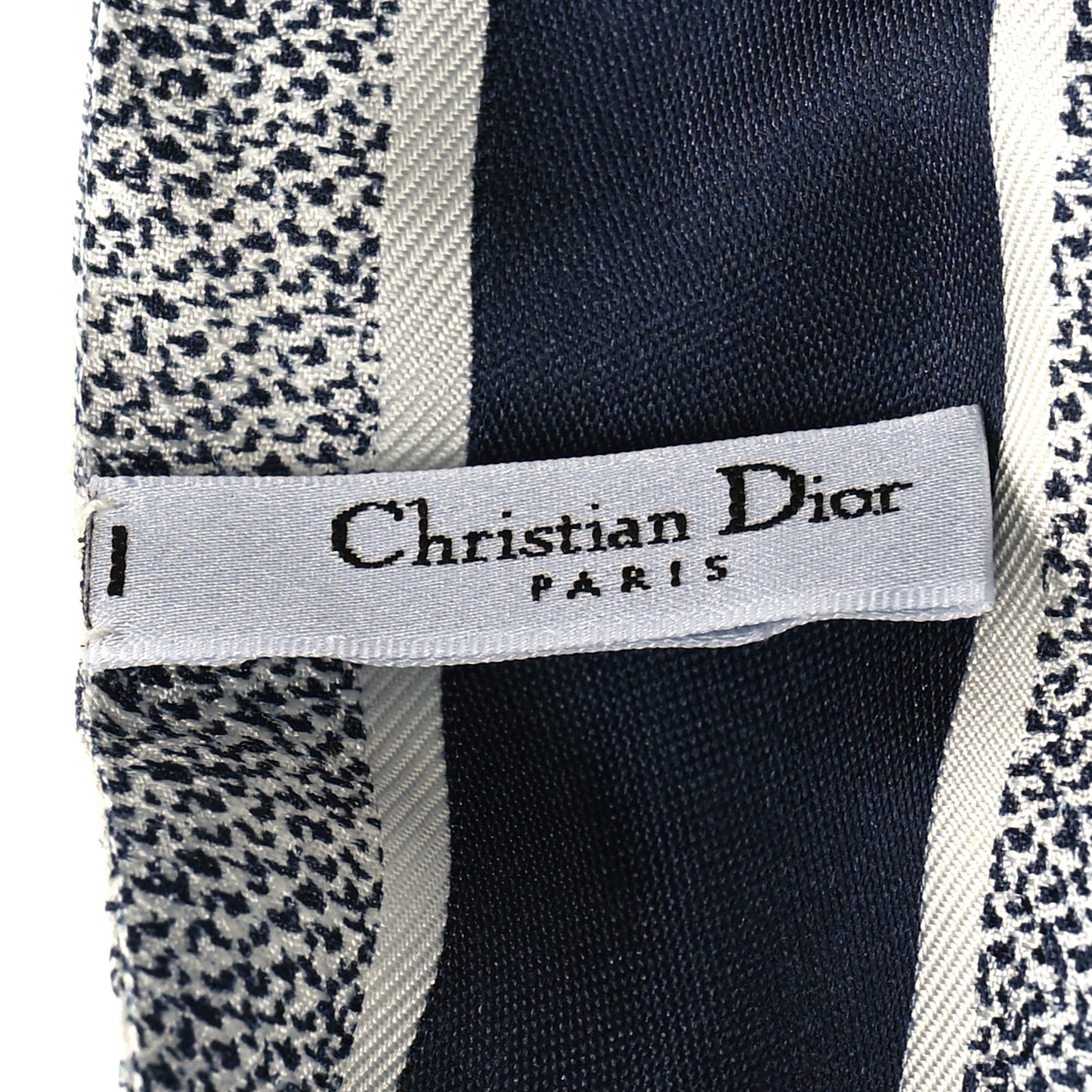 Silk Toile De Jouy Reverse Capri Mitzah Scarf Navy Blue