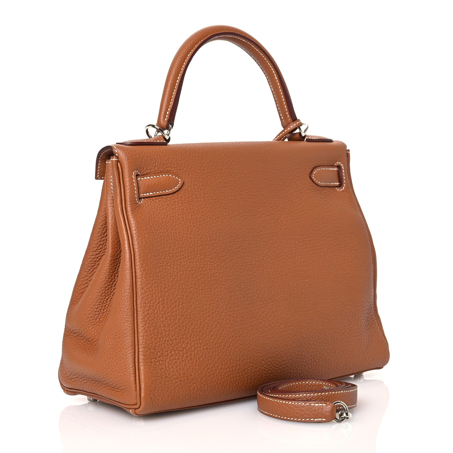 Hermes Togo Kelly Retourne 28 Gold 3 of 11