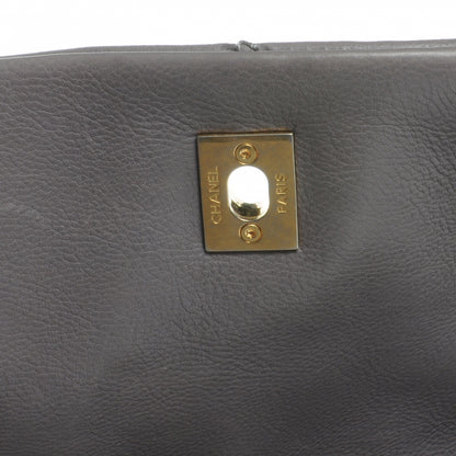 Chanel Calfskin Quilted Retro Chain Flap Grey 5 of 8