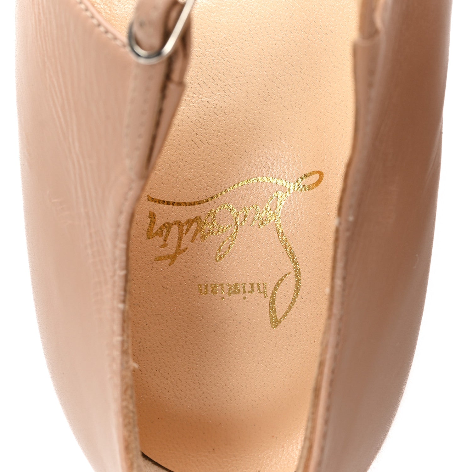 Christian Louboutin Calfskin Altapoppins 150 Pumps 39 Nude 8 of 10