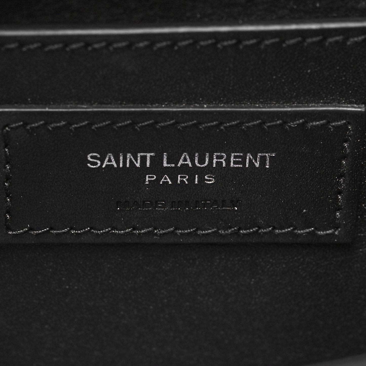 Smooth Calfskin Medium Classic Monogram Kate Tassel Satchel Black