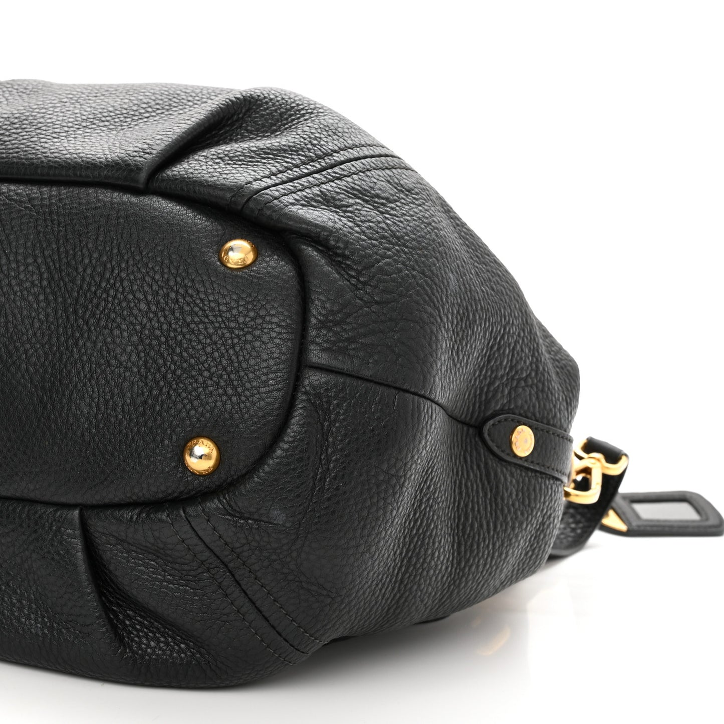 Vitello Daino Tote Black