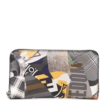 Fendi Zucchino FF Freedom Zip Around Wallet Multicolor 1 of 7